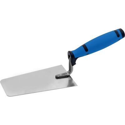 Tectool, Kelle + Spachtel, MAURERKELLE S-HALS, ROSTFREI, 2K, RUND, 180MM Tectool, Kelle + Spachtel, MAURERKELLE S-HALS, ROSTFREI, 2K, RUND, 180MM