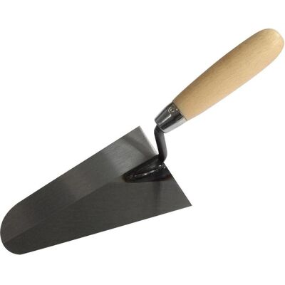 TECTOOL - Italienische Kelle - runder Holzgriff - 180mm - trowel TECTOOL - Italienische Kelle - runder Holzgriff - 180mm - trowel