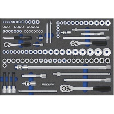 MATADOR Modell 8164 1421 - Steckschlüsselsatz - 120 Teile MATADOR Modell 8164 1421 - Steckschlüsselsatz - 120 Teile