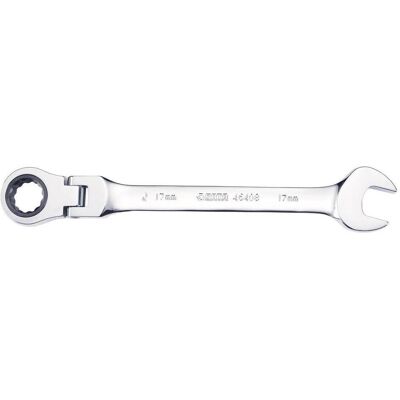 SATA, Schraubenschlüssel, Gelenk-Ratschen-Ringmaulschlüssel, 8 mm, 145 mm (8 mm) SATA, Schraubenschlüssel, Gelenk-Ratschen-Ringmaulschlüssel, 8 mm, 145 mm (8 mm)