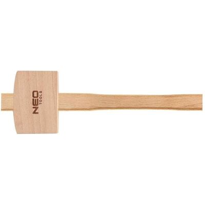 Neo, Hammer, Holzhammer (Holzhammer 315g, 100x70x46 mm, Länge 320 mm) (300 g) Neo, Hammer, Holzhammer (Holzhammer 315g, 100x70x46 mm, Länge 320 mm) (300 g)