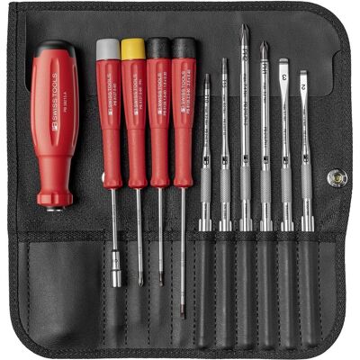 Packard Bell Swiss Tools, Schraubenzieher, PB 38220 SwissGrip Evo (Aussensechskant, Schlitz) Packard Bell Swiss Tools, Schraubenzieher, PB 38220 SwissGrip Evo (Aussensechskant, Schlitz)