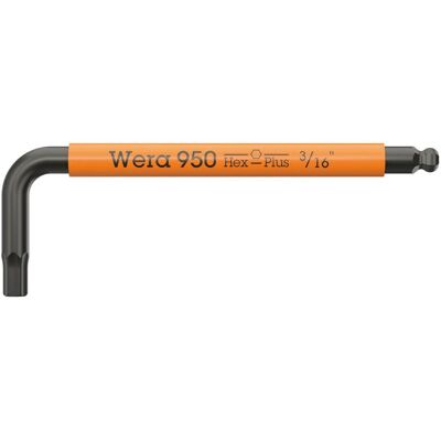 Wera, Sechskantschlüssel, 950 SPKS Multicolour Hex-Plus 3/16" Wera, Sechskantschlüssel, 950 SPKS Multicolour Hex-Plus 3/16"