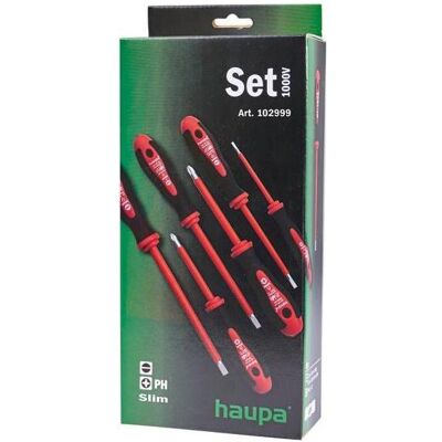 Haupa, Schraubenzieher, Schraubendreherset 6tlg Schraubendreher 102999 Haupa, Schraubenzieher, Schraubendreherset 6tlg Schraubendreher 102999