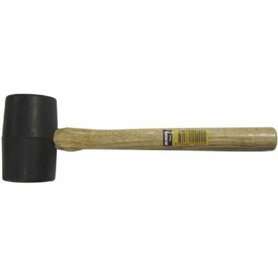 Ironside, Hammer, Gummihammer 450 g mit Holzstiel, 1 Stück, 102002 (450 g) Ironside, Hammer, Gummihammer 450 g mit Holzstiel, 1 Stück, 102002 (450 g)