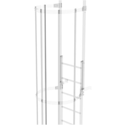 Munk, Leiter + Gerüst, Rückenschutzstrebe 3.000mm lang Stahl feuerverzinkt (300 cm) Munk, Leiter + Gerüst, Rückenschutzstrebe 3.000mm lang Stahl feuerverzinkt (300 cm)
