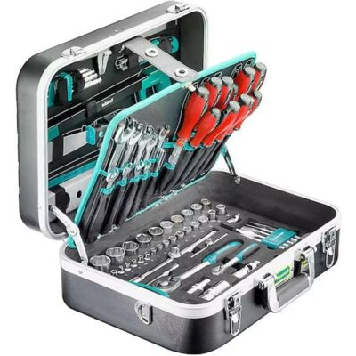 technocraft, Werkzeugkoffer, ABS-Werkzeugkoffer TOP CHROME 152-tlg (152 Teile) technocraft, Werkzeugkoffer, ABS-Werkzeugkoffer TOP CHROME 152-tlg (152 Teile)