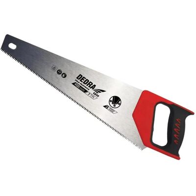 Dedra, Handsäge, Handsäge 450mm, Gummigriff, gehärteter Zahn Dedra, Handsäge, Handsäge 450mm, Gummigriff, gehärteter Zahn