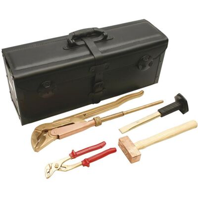 Dönges, Werkzeugkoffer, Werkzeugtasche aus Rindleder, 610 x 230 x 180 mm Dönges, Werkzeugkoffer, Werkzeugtasche aus Rindleder, 610 x 230 x 180 mm