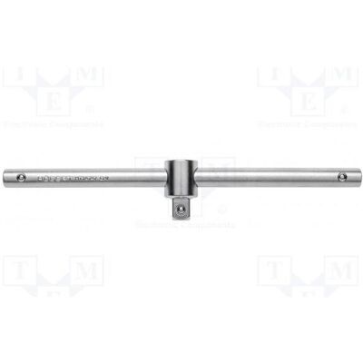 Högert, Steckschlüssel + Stecknuss, Schlüssel: Rändelschraube 1/4" Chrom-Vanadium-Stahl 152mm Högert, Steckschlüssel + Stecknuss, Schlüssel: Rändelschraube 1/4" Chrom-Vanadium-Stahl 152mm