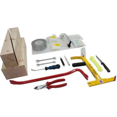 Dönges, Werkzeugkoffer, Verkehrsunfallsatz DIN 14800-VUK, Werkzeugsatz ohne Kasten Dönges, Werkzeugkoffer, Verkehrsunfallsatz DIN 14800-VUK, Werkzeugsatz ohne Kasten