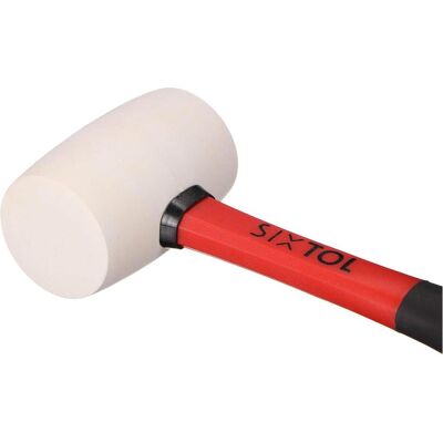 Sixtol, Hammer, TPR HAMMER Gummihammer, weiss, 220 g, 285 mm (220 g) Sixtol, Hammer, TPR HAMMER Gummihammer, weiss, 220 g, 285 mm (220 g)