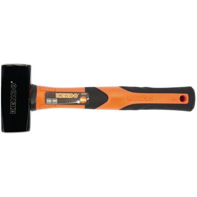 Kendo, Hammer, Handfäustel mit Fiberglasstiel (1215 g) Kendo, Hammer, Handfäustel mit Fiberglasstiel (1215 g)