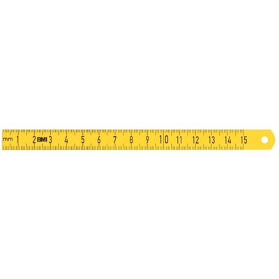 BMI, Längenmesswerkzeug, Stahlmassstab ISOFLEX Länge 150 mm Stahl mit Polyamid flexibel (0.15 m) BMI, Längenmesswerkzeug, Stahlmassstab ISOFLEX Länge 150 mm Stahl mit Polyamid flexibel (0.15 m)