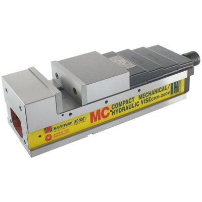 Elmag, Schraubstock + Zwinge, - CNC Hydraulikschraubstock Modell HP 100 VSpannkraft 36 KN (125 mm) Elmag, Schraubstock + Zwinge, - CNC Hydraulikschraubstock Modell HP 100 VSpannkraft 36 KN (125 mm)