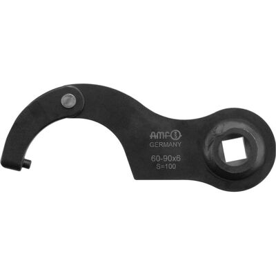 Amf, Schraubenschlüssel, Gelenk-Hakenschlüssel mit Zapfen (35 mm, 60 mm) Amf, Schraubenschlüssel, Gelenk-Hakenschlüssel mit Zapfen (35 mm, 60 mm)