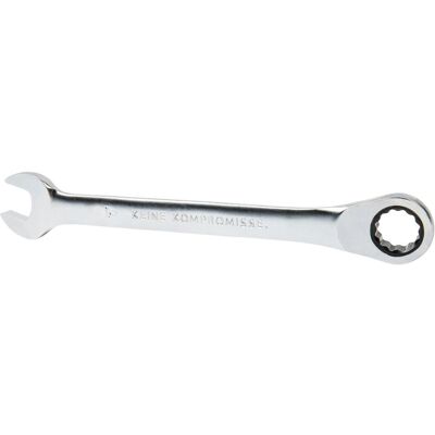 Stier, Schraubenschlüssel, Maul-Ringratschenschlüssel (umschaltbar) SW 13 mm (13 mm) Stier, Schraubenschlüssel, Maul-Ringratschenschlüssel (umschaltbar) SW 13 mm (13 mm)