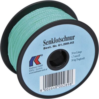 Kaufmann - 61.286.02 - Ø1,7mm - 30m - Polyethylen-Schnur Kaufmann - 61.286.02 - Ø1,7mm - 30m - Polyethylen-Schnur