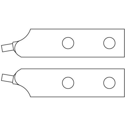 Gedore, Zange, E-8000 J 4 EL Ersatzspitzen-Paar gerade Ø 3,2 mm Gedore, Zange, E-8000 J 4 EL Ersatzspitzen-Paar gerade Ø 3,2 mm
