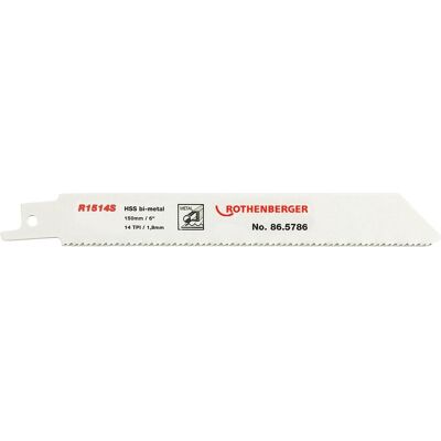 Rothenberger, Handsäge, Universal-Sägeblatt, 150x20x0,9, 14 TPI (5er-Pack) Rothenberger, Handsäge, Universal-Sägeblatt, 150x20x0,9, 14 TPI (5er-Pack)