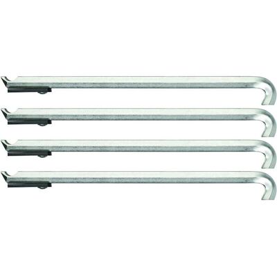Gedore, Fahrzeug Werkzeug, 1.29/35 Abzughaken-Satz, 4-teilig, 178 mm, mit Abstandshaltern Gedore, Fahrzeug Werkzeug, 1.29/35 Abzughaken-Satz, 4-teilig, 178 mm, mit Abstandshaltern