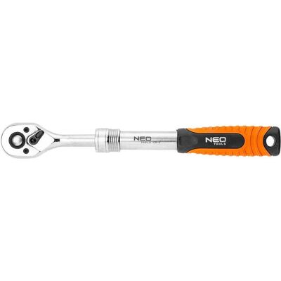 Neo, Drehmomentschlüssel, 1/2 Zoll Teleskop-Ratsche, 305-445 mm (1/2") Neo, Drehmomentschlüssel, 1/2 Zoll Teleskop-Ratsche, 305-445 mm (1/2")