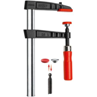 Bessey, Schraubstock + Zwinge, Temperguss-Schraubzwinge TG 12 (120 mm) Bessey, Schraubstock + Zwinge, Temperguss-Schraubzwinge TG 12 (120 mm)