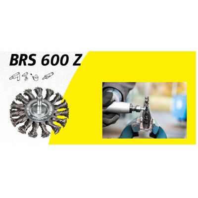 Klingspor, Schleifmittel, K.SZCZOTKA TARCZOWA 75mm TRZPIEŃ BRS600Z DRUT SKRĘCANY Klingspor, Schleifmittel, K.SZCZOTKA TARCZOWA 75mm TRZPIEŃ BRS600Z DRUT SKRĘCANY