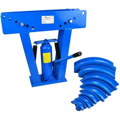 GEKO, Schraubstock + Zwinge, Hydraulik-Rohrbieger, 16T, 2 Kisten GEKO, Schraubstock + Zwinge, Hydraulik-Rohrbieger, 16T, 2 Kisten