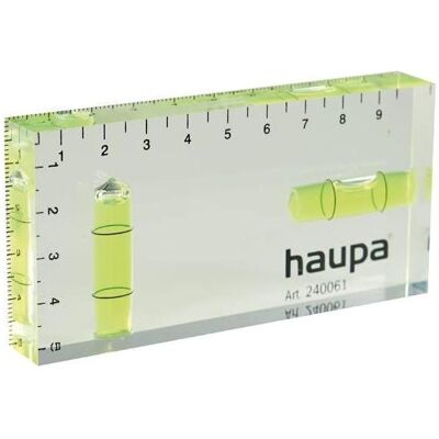 Haupa, Wasserwaage, Wasserwaage Kst 100mm 2Lib 240061 (10 cm) Haupa, Wasserwaage, Wasserwaage Kst 100mm 2Lib 240061 (10 cm)