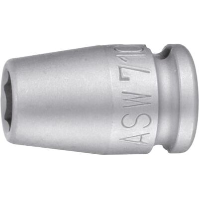 ASW, Steckschlüssel + Stecknuss, Kraftschraubersteckschlüsseleinsatz 710 3/8 ″ 6-Kant Schlüsselweite 16 mm Länge 30 mm (16 mm) ASW, Steckschlüssel + Stecknuss, Kraftschraubersteckschlüsseleinsatz 710 3/8 ″ 6-Kant Schlüsselweite 16 mm Länge 30 mm (16 mm)