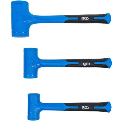 BGS, Hammer, Schonhammer-Satz rückschlagfrei Ø 47 / 55 / 65 mm 450 / 765 / 1275 g 3-tlg. (3030 g) BGS, Hammer, Schonhammer-Satz rückschlagfrei Ø 47 / 55 / 65 mm 450 / 765 / 1275 g 3-tlg. (3030 g)