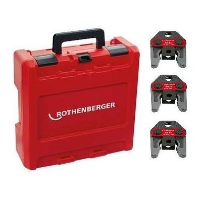 Rothenberger, Zange, Pressbackenset Standard U16-20-25 Rothenberger, Zange, Pressbackenset Standard U16-20-25
