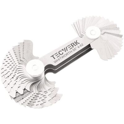 Tecwerk, Messlehre, Gewindeschablone Tecwerk, Messlehre, Gewindeschablone