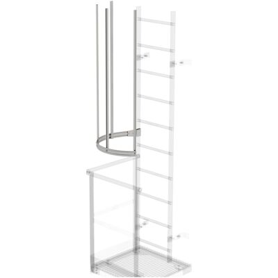 Günzburger, Leiter + Gerüst, Rückenschutzerweiterung Edelstahl V2A (Stehleiter, 300 cm) Günzburger, Leiter + Gerüst, Rückenschutzerweiterung Edelstahl V2A (Stehleiter, 300 cm)