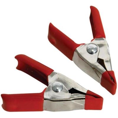 Velleman Schraubstock + Zwinge, FEDERZWINGEN-SET - 2" - METALL - 4-tlg. (20 mm) Velleman Schraubstock + Zwinge, FEDERZWINGEN-SET - 2" - METALL - 4-tlg. (20 mm)