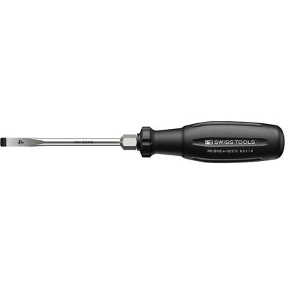 Packard Bell Swiss Tools, Schraubenzieher, Schlitz-Schraubenzieher PB 38100 SwissGrip Evo Gr. 4 100 mm D S (Schlitz) Packard Bell Swiss Tools, Schraubenzieher, Schlitz-Schraubenzieher PB 38100 SwissGrip Evo Gr. 4 100 mm D S (Schlitz)