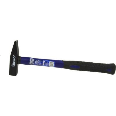 GEKO, Hammer, Schlosserhammer, 300 g, Fiberglasstiel (300 g) GEKO, Hammer, Schlosserhammer, 300 g, Fiberglasstiel (300 g)