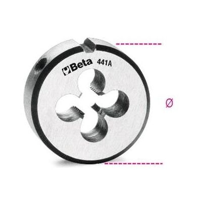 Beta M14x1,25 Chrom Gewindeschneider - Gewindeschneidwerkzeug Beta M14x1,25 Chrom Gewindeschneider - Gewindeschneidwerkzeug