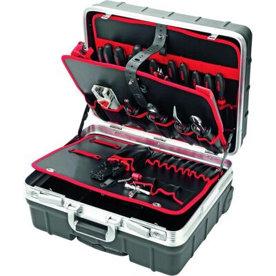Cimco, Werkzeugkoffer, CIM 170600 Trolley-Techniker-Koffer Industrie mit 21 Qualitätswerkzeuge (22 Teile) Cimco, Werkzeugkoffer, CIM 170600 Trolley-Techniker-Koffer Industrie mit 21 Qualitätswerkzeuge (22 Teile)