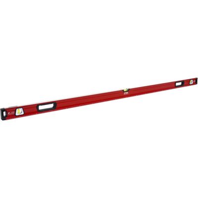 Stier, Wasserwaage, Premium Wasserwaage mit Magnet und drei Libellen 1800 mm ±0,5 mm/m (180 cm) Stier, Wasserwaage, Premium Wasserwaage mit Magnet und drei Libellen 1800 mm ±0,5 mm/m (180 cm)