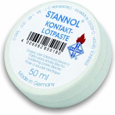 Cimco Kontakt-Lötpaste, DIN EN 29454-1 1.1.2.C, 50 gDose, Lötgerät Zubehör Cimco Kontakt-Lötpaste, DIN EN 29454-1 1.1.2.C, 50 gDose, Lötgerät Zubehör