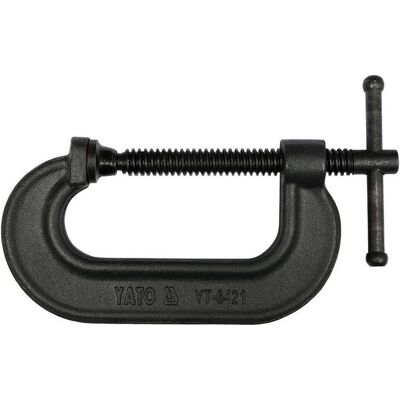Yato, Schraubstock + Zwinge, Profi C-Schraubzwinge 75mm / 1,95t YT-6421 (75 mm) Yato, Schraubstock + Zwinge, Profi C-Schraubzwinge 75mm / 1,95t YT-6421 (75 mm)