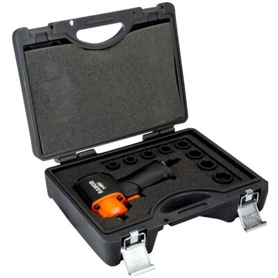 Irimo, Steckschlüssel + Stecknuss, 1/2" Mini-Schlagschrauber-Satz mit kurzen Kraft-Steckschlüssel-Einsätzen (13 mm, 14 mm, 16 mm, 17 mm, 19 mm, 21 mm, 22 mm, 24 mm) Irimo, Steckschlüssel + Stecknuss, 1/2" Mini-Schlagschrauber-Satz mit kurzen Kraft-Steckschlüssel-Einsätzen (13 mm, 14 mm, 16 mm, 17 mm, 19 mm, 21 mm, 22 mm, 24 mm)
