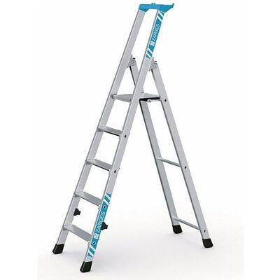 Zarges, Leiter + Gerüst, Stufenleiter klappbar, einseitig begehbar (Stehleiter, 180 cm) Zarges, Leiter + Gerüst, Stufenleiter klappbar, einseitig begehbar (Stehleiter, 180 cm)