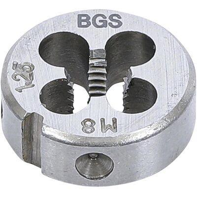 BGS, Gewindeschneider + Gewindebohrer, Gewindeschneideisen M8 x 1,25 x 25 mm BGS, Gewindeschneider + Gewindebohrer, Gewindeschneideisen M8 x 1,25 x 25 mm