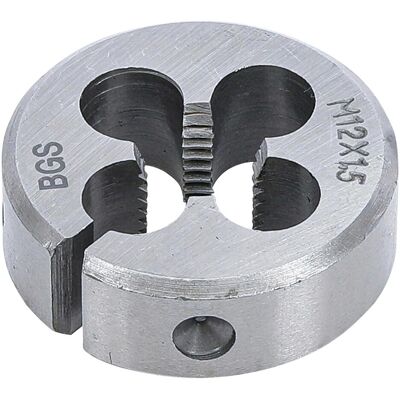 BGS, Gewindeschneider + Gewindebohrer, Gewindeschneideisen M12 x 1,5 x 38 mm BGS, Gewindeschneider + Gewindebohrer, Gewindeschneideisen M12 x 1,5 x 38 mm