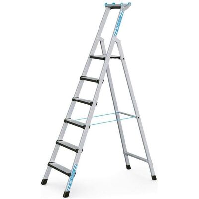 Zarges, Leiter + Gerüst, Comfortstep S - LM-Stufen-Stehleiter 6 Stufen (Stehleiter) Zarges, Leiter + Gerüst, Comfortstep S - LM-Stufen-Stehleiter 6 Stufen (Stehleiter)