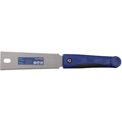 Tecwerk, Handsäge, Japansäge/Feinzugsäge Ryoba Blattlänge 150 mm Gesamtlänge 330 mm gerader 2K-Griff Tecwerk, Handsäge, Japansäge/Feinzugsäge Ryoba Blattlänge 150 mm Gesamtlänge 330 mm gerader 2K-Griff