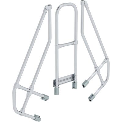 Munk, Leiter + Gerüst, Zweiter Handlauf für Überstieg 60° 3 Stufen (Gerüst, 80 cm) Munk, Leiter + Gerüst, Zweiter Handlauf für Überstieg 60° 3 Stufen (Gerüst, 80 cm)